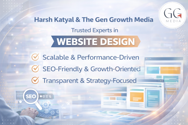 Best Website Designer in Delhi for 2026 Harsh Katyal
